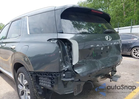 2022 Hyundai Palisade Sel из США, поврежденный, VIN KM8R4DHEXNU353893